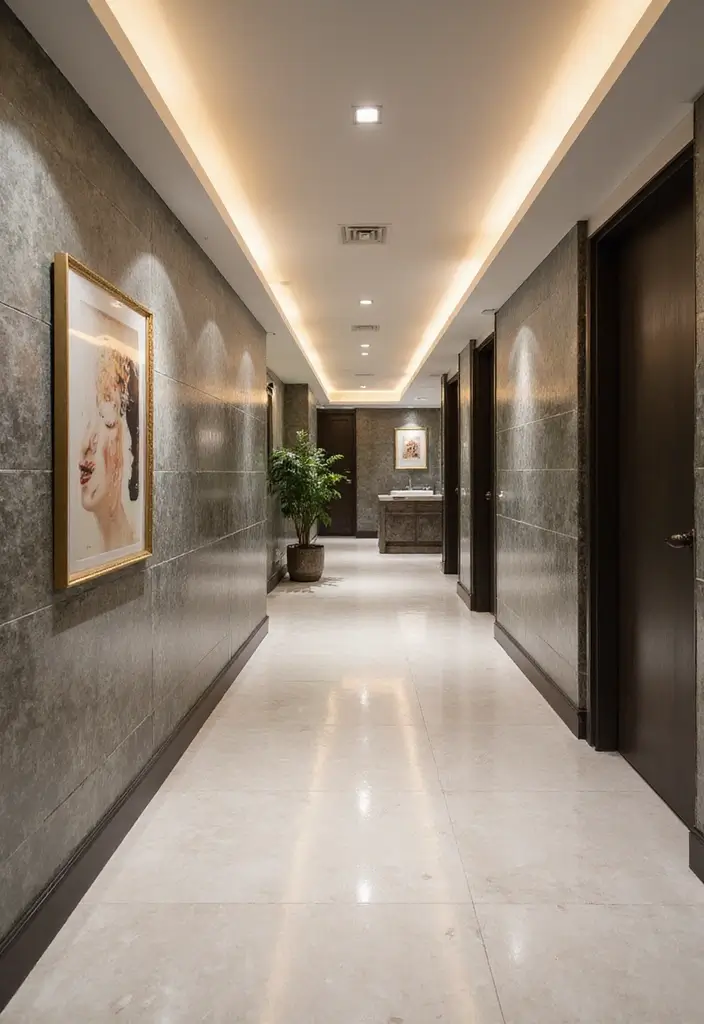 25 Basement Floor Ideas That Turn Dark Spaces Around 11 25 Basement Floor Ideas That Turn Dark Spaces Around - 11. Glass Tile Accents