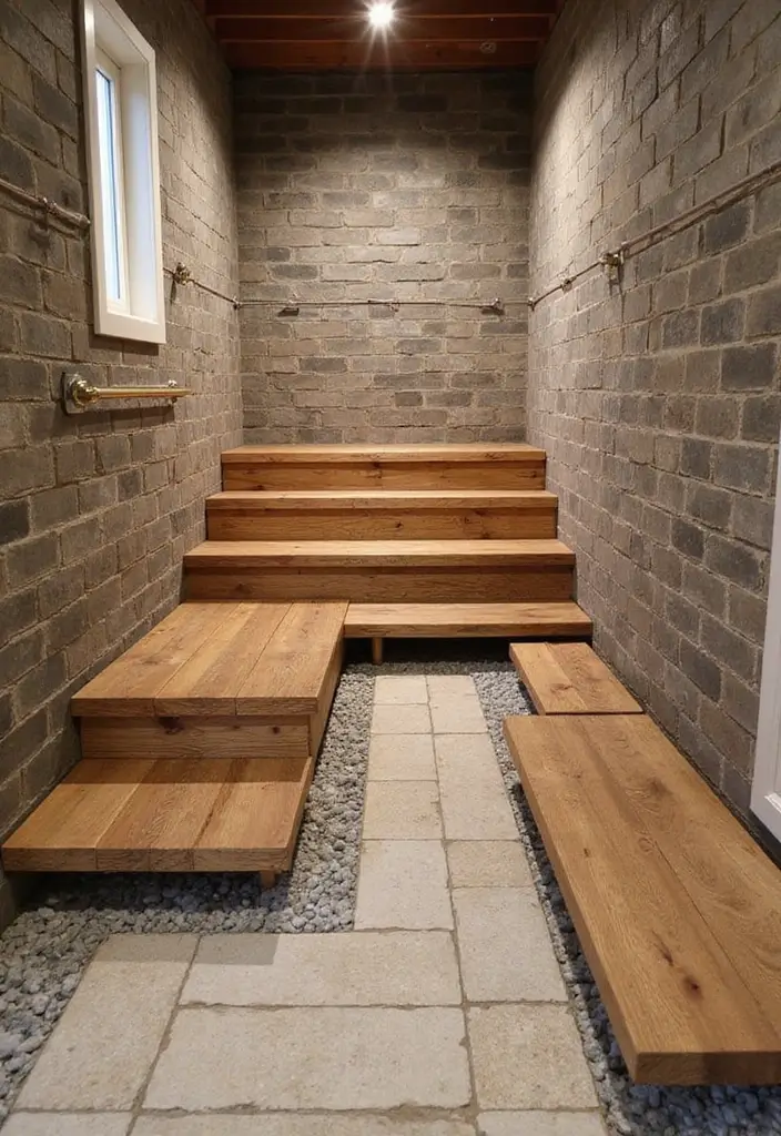 25 Basement Floor Ideas That Turn Dark Spaces Around 17 25 Basement Floor Ideas That Turn Dark Spaces Around - 17. Multi-functional Multi-layer Flooring