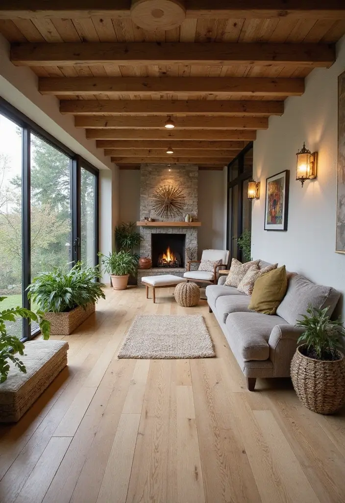 25 Basement Floor Ideas That Turn Dark Spaces Around 25 25 Basement Floor Ideas That Turn Dark Spaces Around - 25. Sustainable Flooring Options