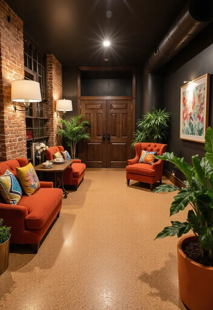 25 Basement Floor Ideas That Turn Dark Spaces Around 7 25 Basement Floor Ideas That Turn Dark Spaces Around - 7. Stylish Cork Flooring