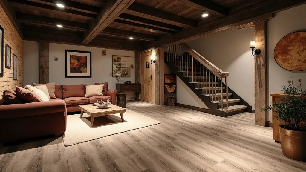 25 Basement Floor Ideas That Turn Dark Spaces Around