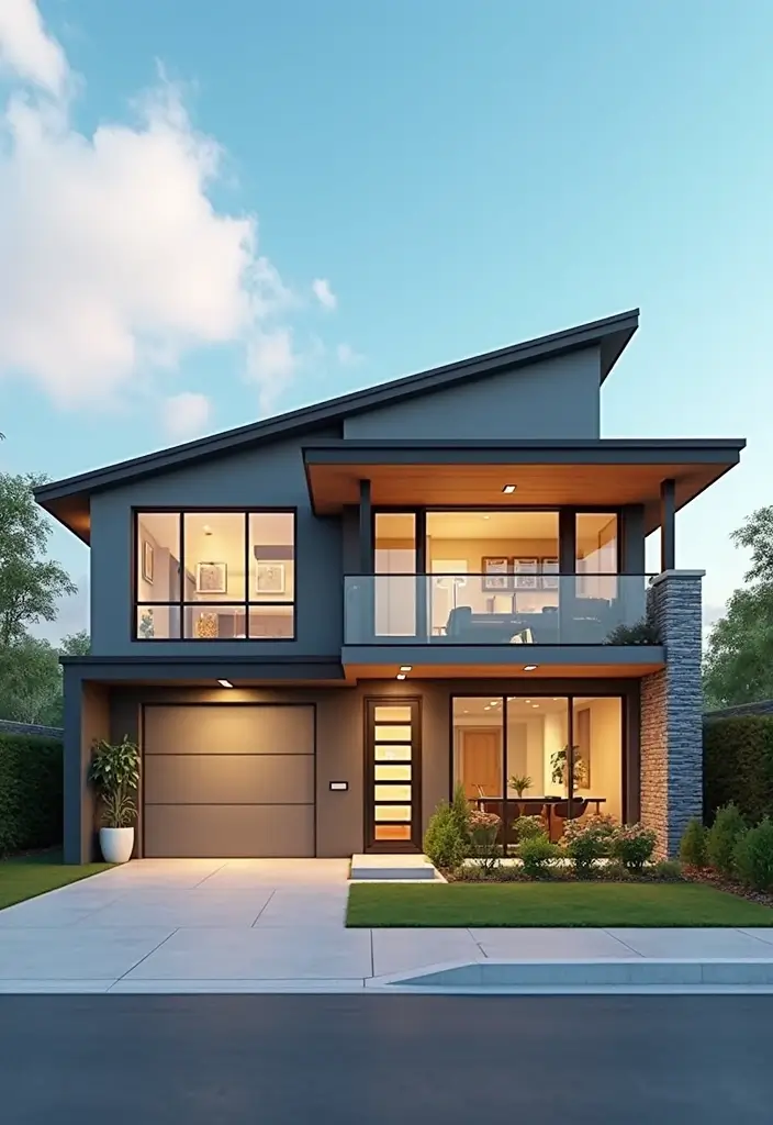 25 Bloxburg House Ideas Two Floor That Players Are Loving 15 25 Bloxburg House Ideas Two Floor That Players Are Loving - 15. The Smart Home