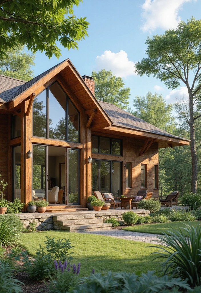 25 Bloxburg House Ideas Two Floor That Players Are Loving 24 25 Bloxburg House Ideas Two Floor That Players Are Loving - 24. The Nature-Inspired Retreat