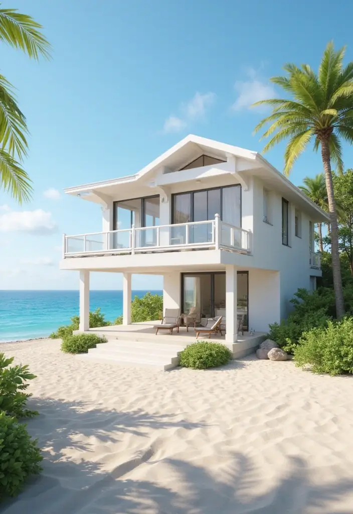 25 Bloxburg House Ideas Two Floor That Players Are Loving 4 25 Bloxburg House Ideas Two Floor That Players Are Loving - 4. The Serene Beach House