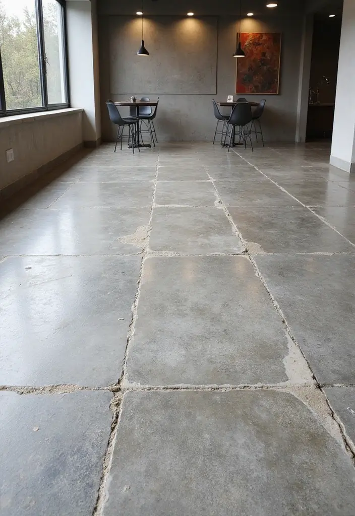 25 Concrete Floor Ideas That Are Industrial & Chic 23 25 Concrete Floor Ideas That Are Industrial & Chic - 23. Custom Shapes and Layouts