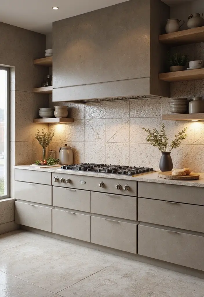 25 Concrete Floor Ideas That Are Industrial & Chic 5 25 Concrete Floor Ideas That Are Industrial & Chic - 5. Concrete Tiles