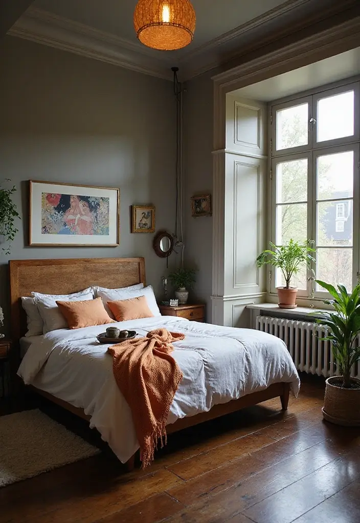 25 Dark Wooden Floor Bedroom Inspirations Full of Warmth 25 25 Dark Wooden Floor Bedroom Inspirations Full of Warmth - 25. Reflecting Your Personal Style