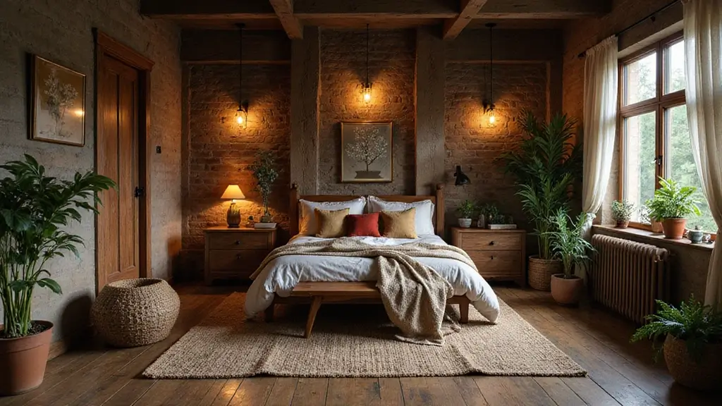 25 Dark Wooden Floor Bedroom Inspirations Full of Warmth