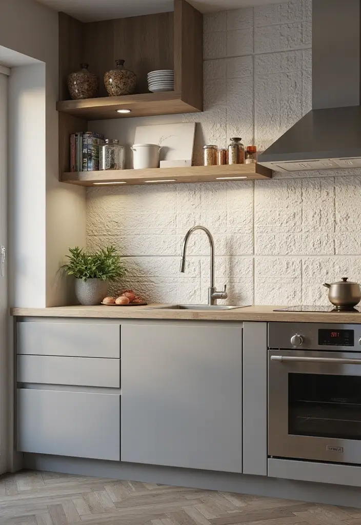 25 Kitchen Floor Tile Ideas That Elevate Cooking Spaces 15 25 Kitchen Floor Tile Ideas That Elevate Cooking Spaces - 15. Textured 3D Tiles