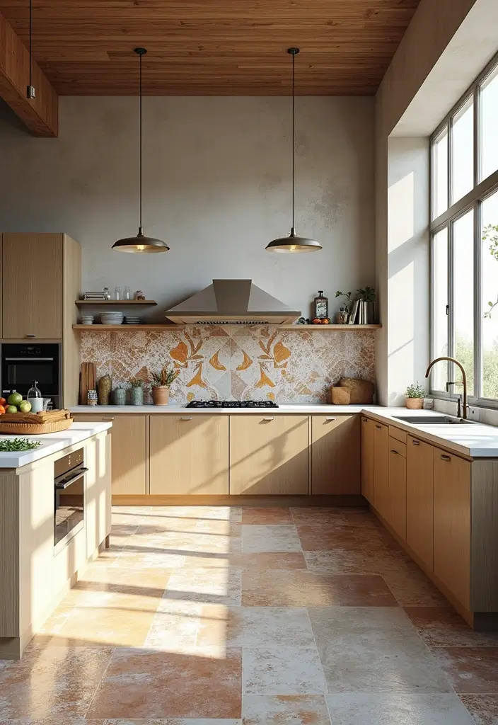 25 Kitchen Floor Tile Ideas That Elevate Cooking Spaces 24 25 Kitchen Floor Tile Ideas That Elevate Cooking Spaces - 24. Creative Layouts