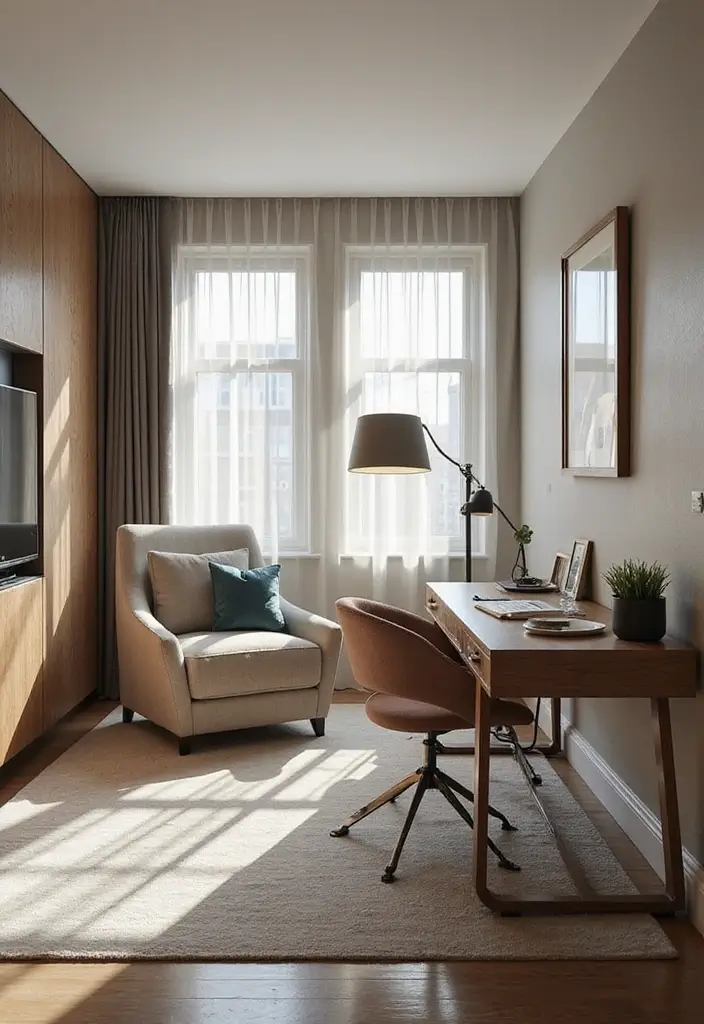 25 Master Suite Floor Plan Ideas That Feel Luxurious 22 25 Master Suite Floor Plan Ideas That Feel Luxurious - 22. Integrated Workspaces