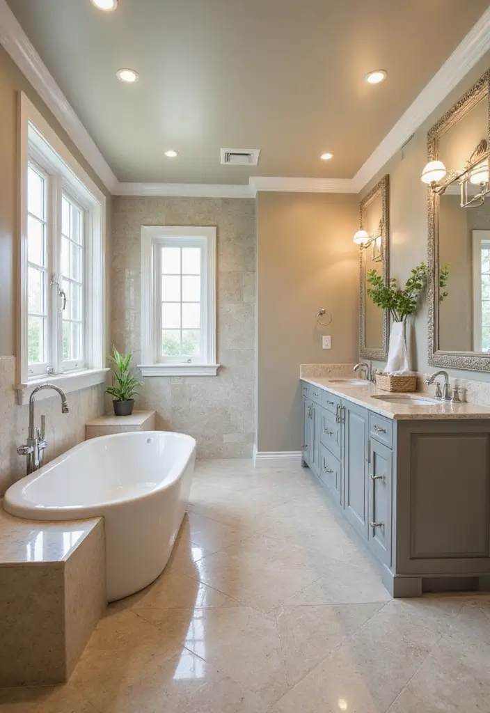 25 Master Suite Floor Plan Ideas That Feel Luxurious 3 25 Master Suite Floor Plan Ideas That Feel Luxurious - 3. En-Suite Spa Escape