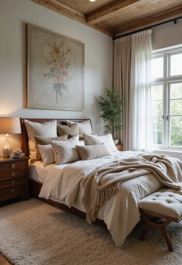 25 Master Suite Floor Plan Ideas That Feel Luxurious 7 25 Master Suite Floor Plan Ideas That Feel Luxurious - 7. Luxurious Layering