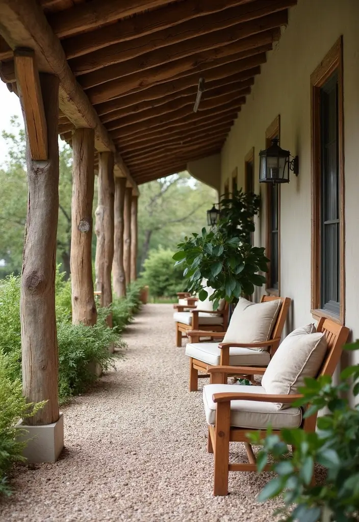 25 Porch Floor Ideas That Boost Outdoor Charm 14 25 Porch Floor Ideas That Boost Outdoor Charm - 14. Gravel Flooring