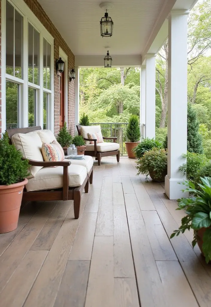 25 Porch Floor Ideas That Boost Outdoor Charm 17 25 Porch Floor Ideas That Boost Outdoor Charm - 17. Vinyl Flooring