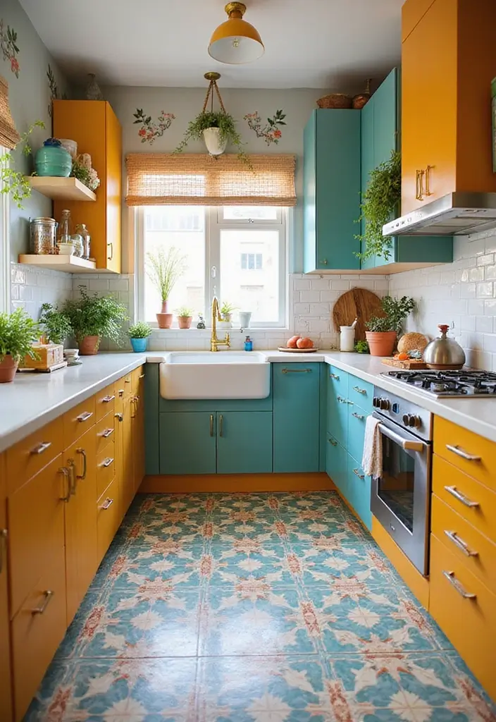 25 Tile Floor Ideas That Work in Any Room 20 25 Tile Floor Ideas That Work in Any Room - 20. Eco-Conscious Linoleum Tiles