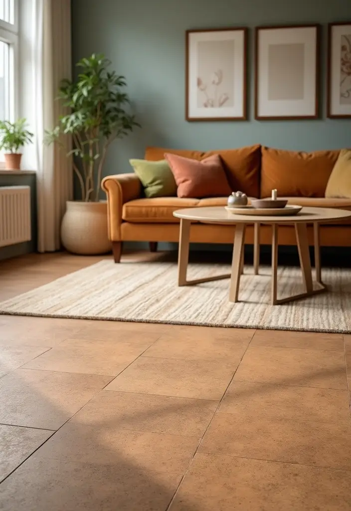 25 Tile Floor Ideas That Work in Any Room 5 25 Tile Floor Ideas That Work in Any Room - 5. Eco-Friendly Cork Tiles