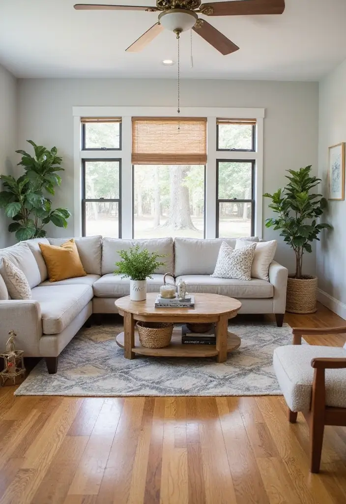 25 Wooden Floor Living Room Inspirations That Feel Inviting 23 25 Wooden Floor Living Room Inspirations That Feel Inviting - 23. Personalized Decor Touches