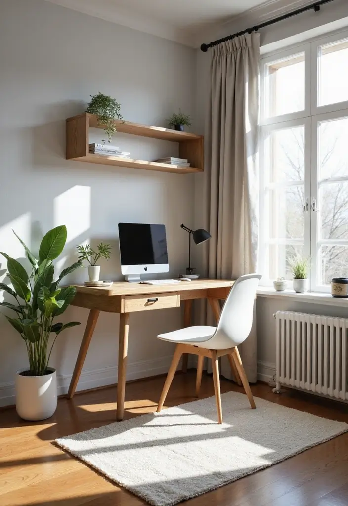 27 Bloxburg House Ideas One Floor That Players Are Copying 4 27 Bloxburg House Ideas One Floor That Players Are Copying - 4. Functional Home Office Corner