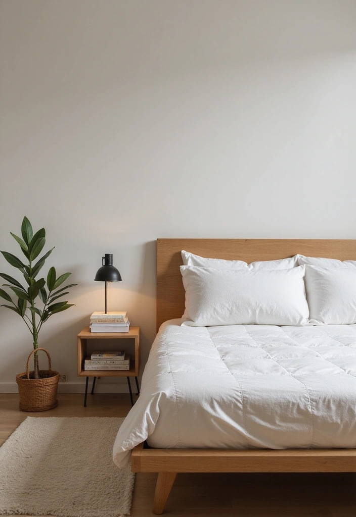 27 Floor Bed Ideas That Feel Cozy & Minimalist 23 27 Floor Bed Ideas That Feel Cozy & Minimalist - 23. Cozy Bedside Essentials
