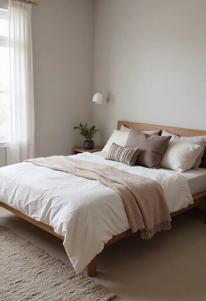 27 Floor Bed Ideas That Feel Cozy & Minimalist 7 27 Floor Bed Ideas That Feel Cozy & Minimalist - 7. Elevated Platform Bed