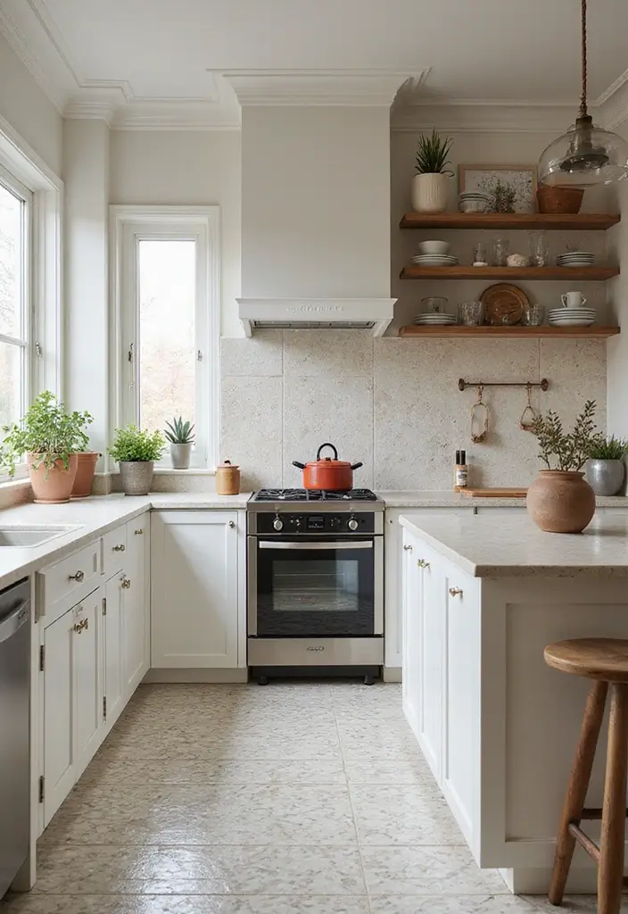 27 Kitchen Floor Tile Designs That Make Cooking Spaces Shine 26 27 Kitchen Floor Tile Designs That Make Cooking Spaces Shine - 26. Asymmetrical Tile Layouts: Unique Design Perspectives
