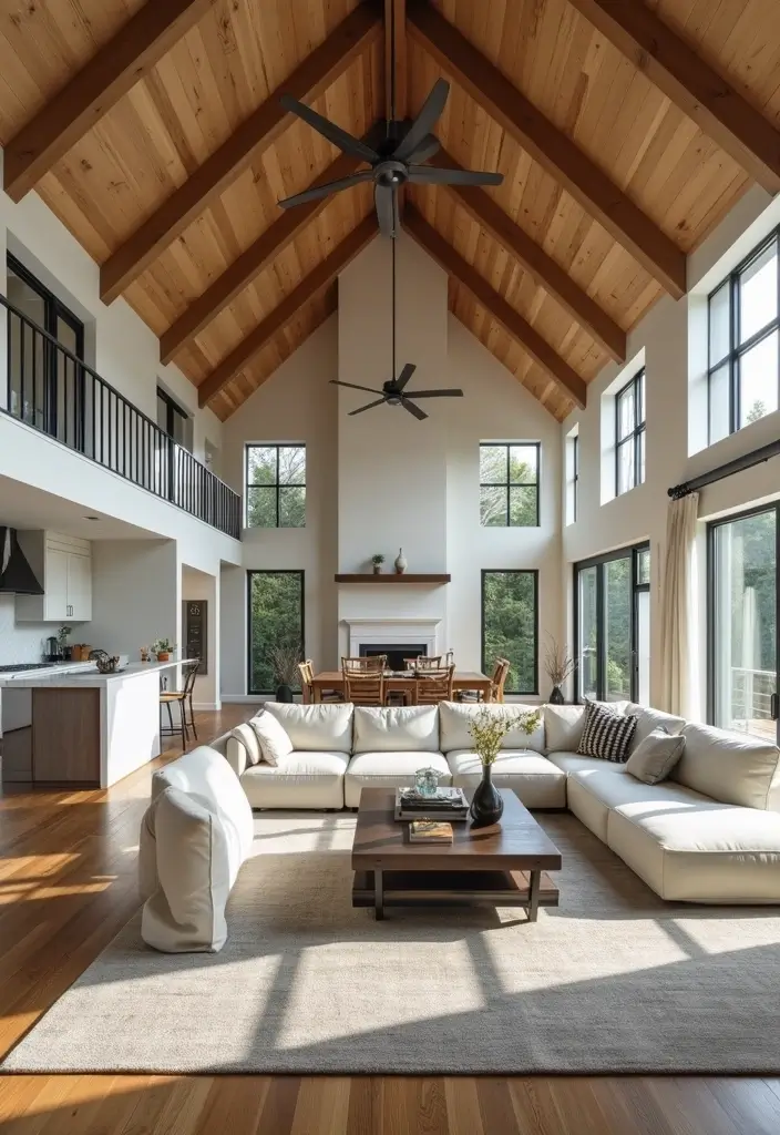 27 One Story Barndominium Floor Plans That Maximize Space 1 27 One Story Barndominium Floor Plans That Maximize Space - 1. The Modern Farmhouse Approach