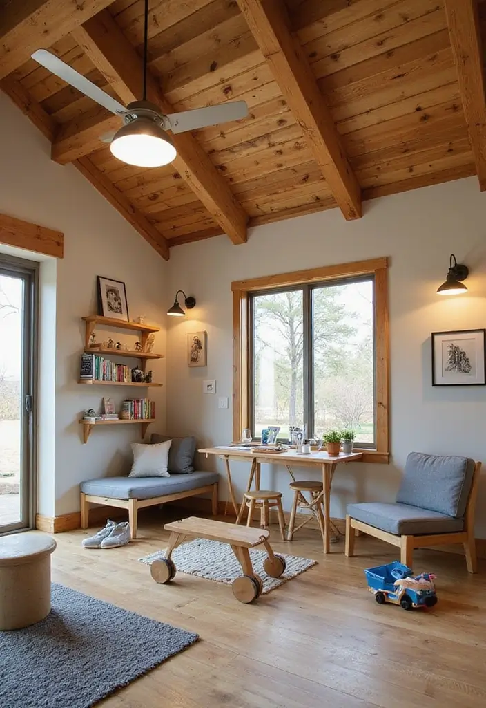 27 One Story Barndominium Floor Plans That Maximize Space 23 27 One Story Barndominium Floor Plans That Maximize Space - 23. Kid-Friendly Spaces