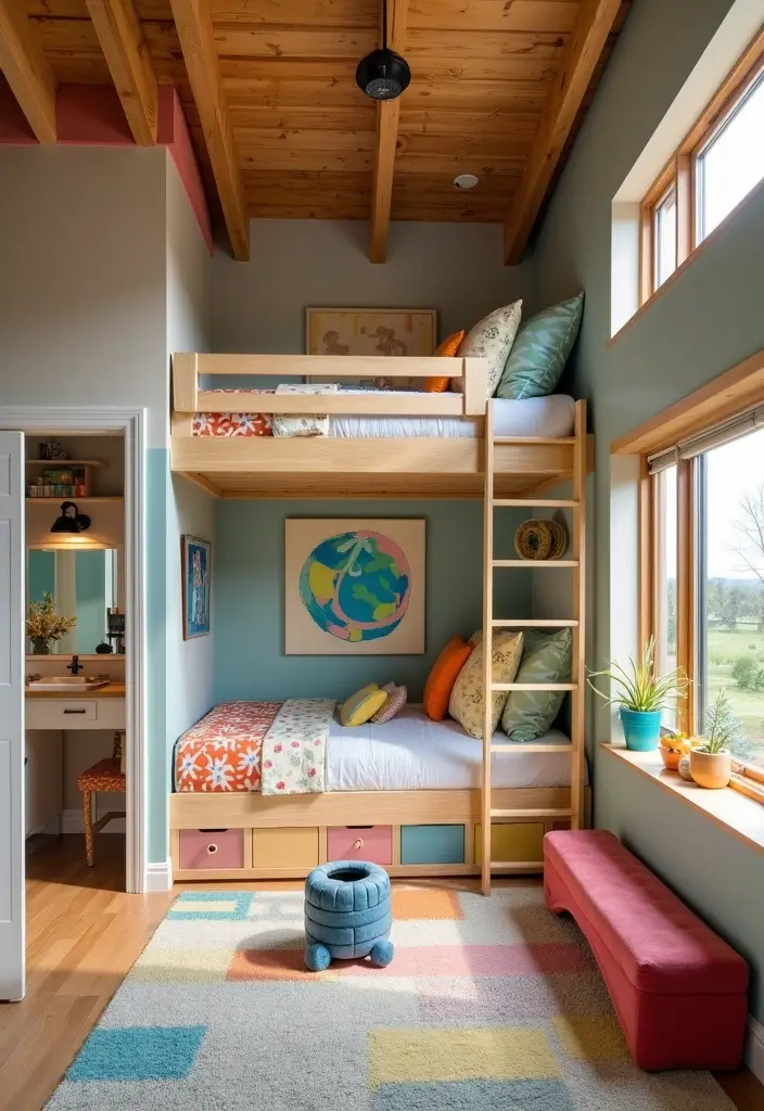 27 One Story Barndominium Floor Plans That Maximize Space 25 27 One Story Barndominium Floor Plans That Maximize Space - 25. Creative Kids' Rooms