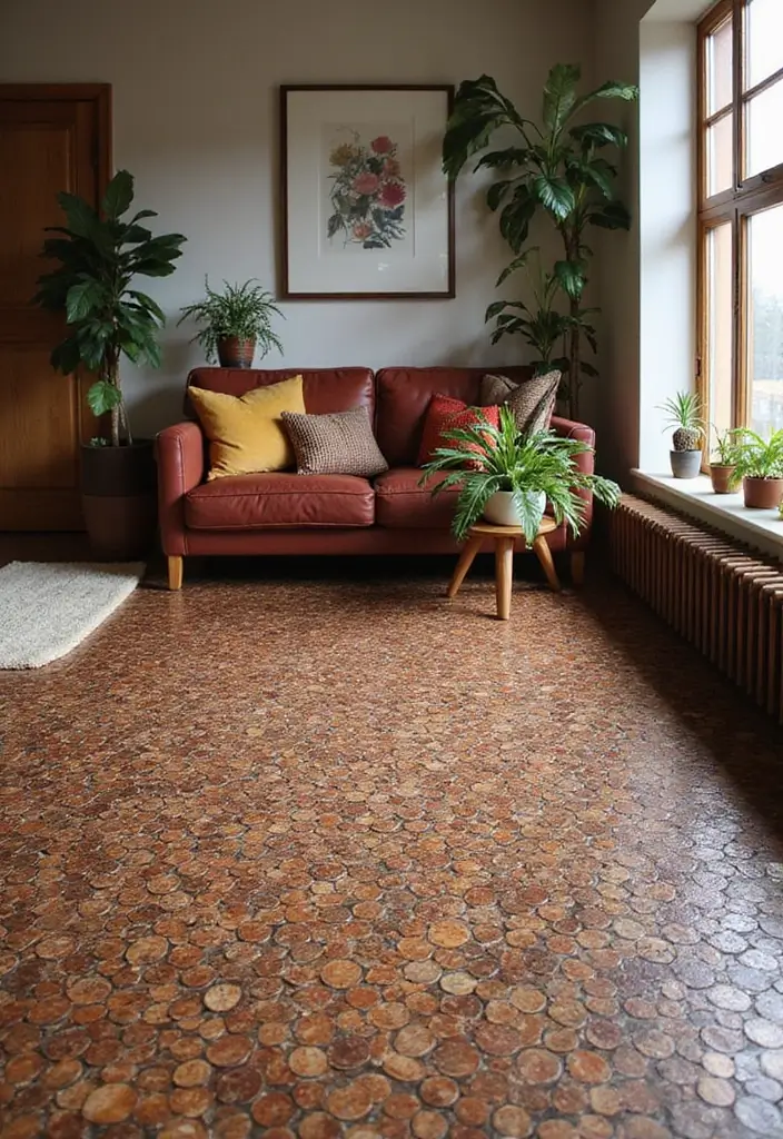 27 Penny Floor Inspirations That Look Unique & Creative 15 27 Penny Floor Inspirations That Look Unique & Creative - 15. Penny Floor Patterns from Around the World