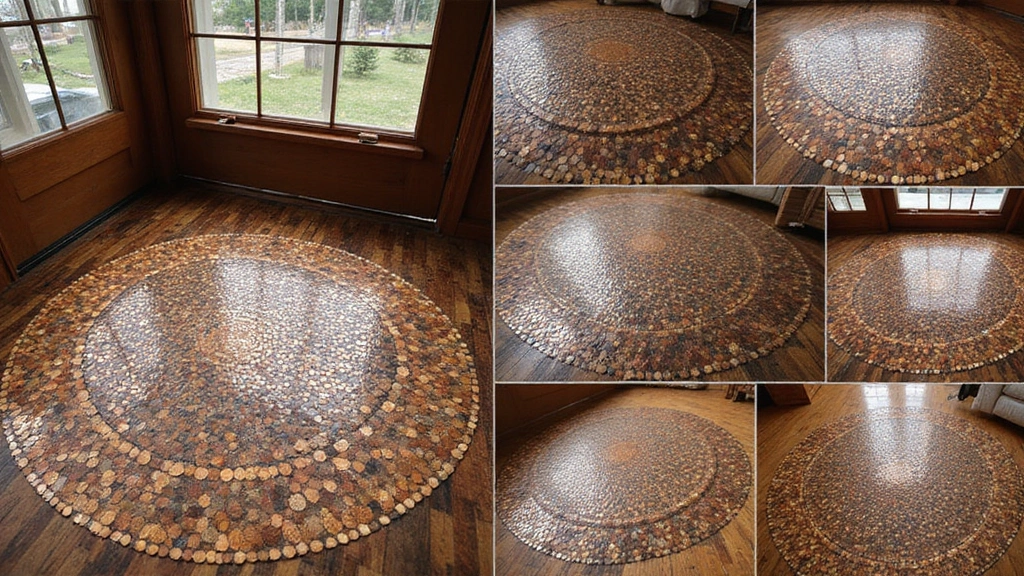 27 Penny Floor Inspirations That Look Unique & Creative