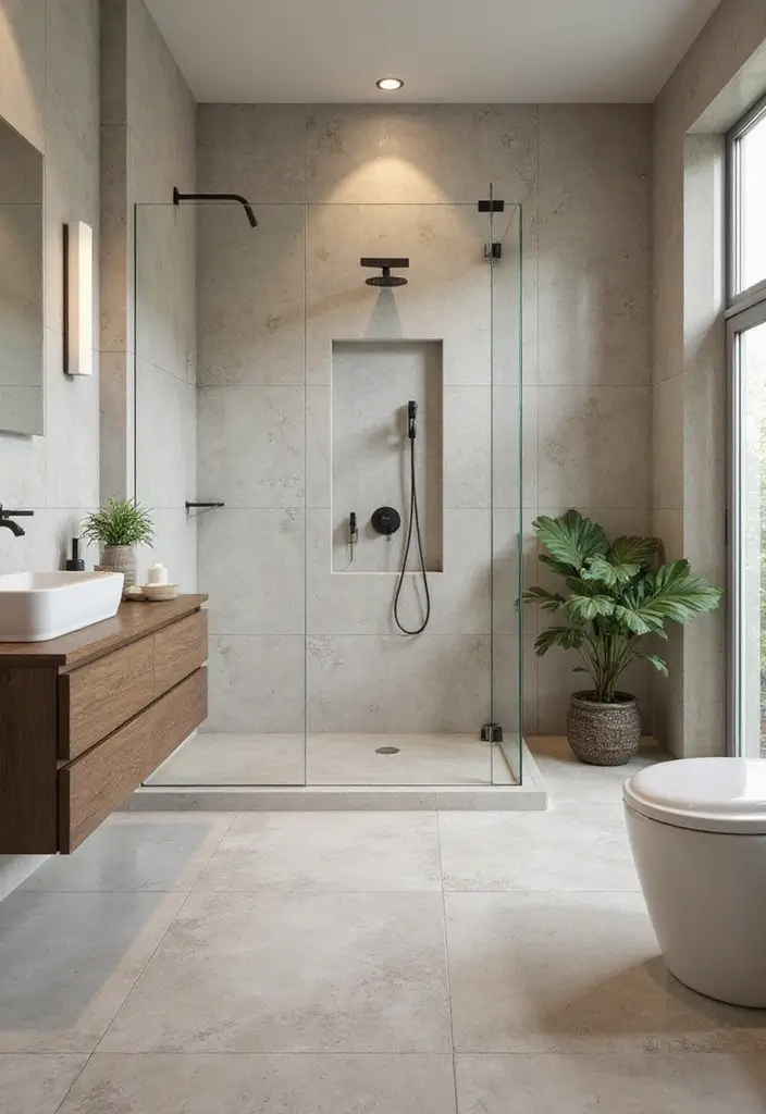 27 Shower Floor Tile Ideas That Add Spa-Like Luxury 5 27 Shower Floor Tile Ideas That Add Spa-Like Luxury - 5. Biodegradable Composite Tiles