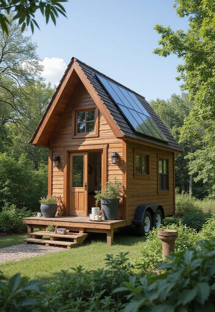 27 Tiny House Floor Plans That Make Every Inch Count 5 27 Tiny House Floor Plans That Make Every Inch Count - 5. The Sustainable Home