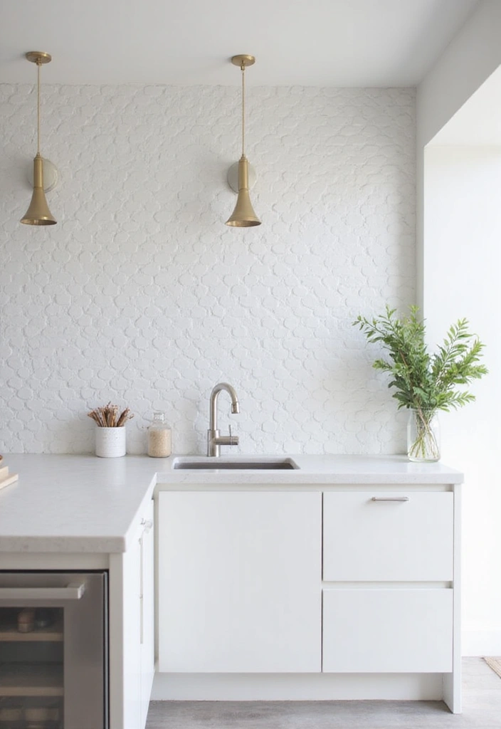 27 White Floor Kitchen Ideas That Look Bright & Clean 16 27 White Floor Kitchen Ideas That Look Bright & Clean - 16. White Hexagon Tiles