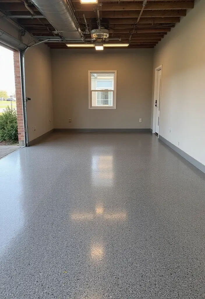 28 Garage Floor Ideas That Balance Durability & Style 21 28 Garage Floor Ideas That Balance Durability & Style - 21. Low-Impact Composite Flooring