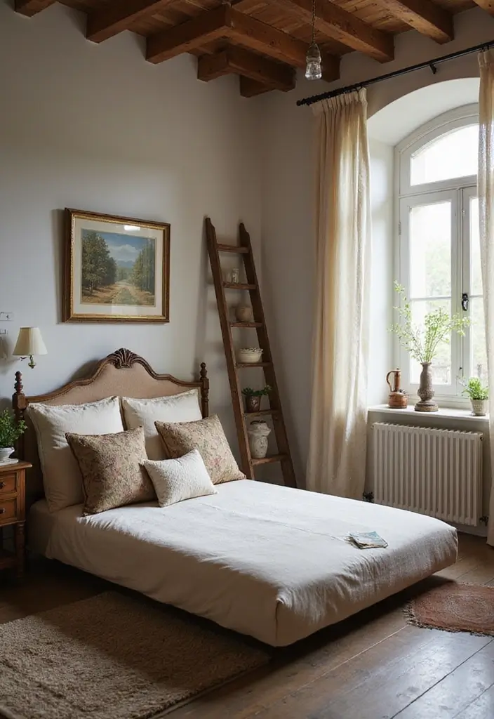 28 Mattress on the Floor Aesthetic Ideas That Feel Cozy 14 28 Mattress on the Floor Aesthetic Ideas That Feel Cozy 14. Incorporating Vintage Finds