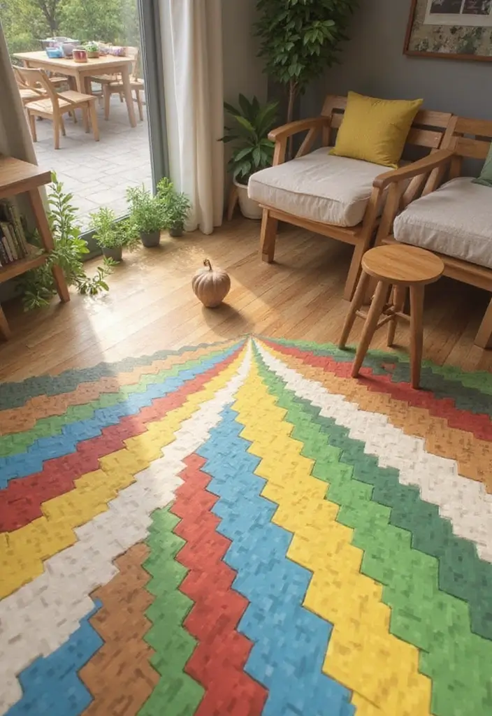 28 Minecraft Floor Patterns That Gamers Love Building 11 28 Minecraft Floor Patterns That Gamers Love Building - 11. Simple Diagonal Stripes
