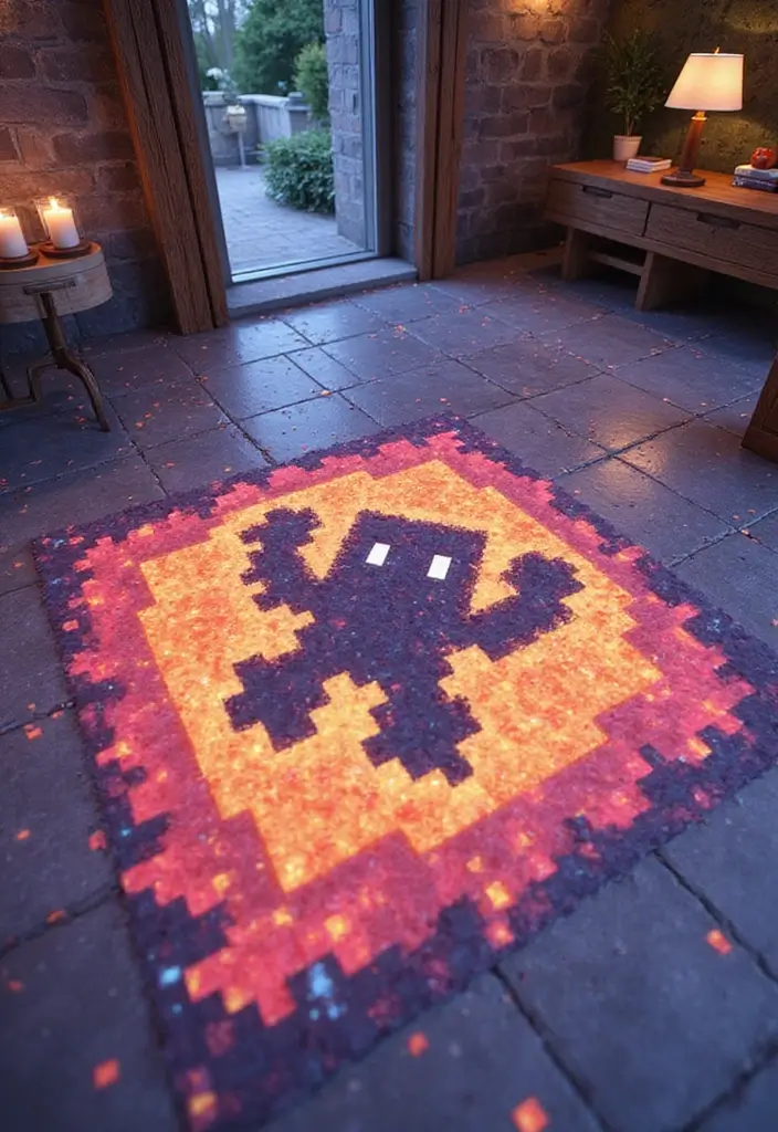 28 Minecraft Floor Patterns That Gamers Love Building 2 28 Minecraft Floor Patterns That Gamers Love Building - 2. Pixel Art Masterpiece