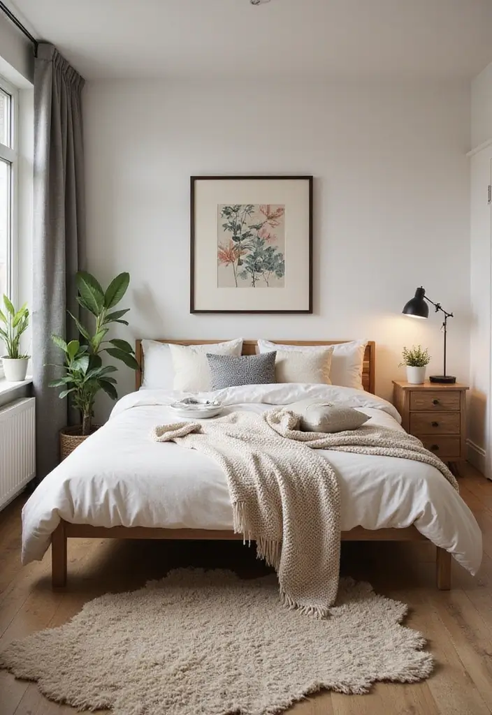 28 Small Apartment Floor Plans That Save Space Beautifully 15 28 Small Apartment Floor Plans That Save Space Beautifully - 15. The Charming Guest Space