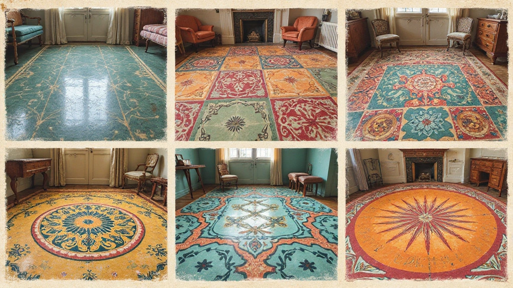 28 Stenciled Floor Ideas That Add Playful Character