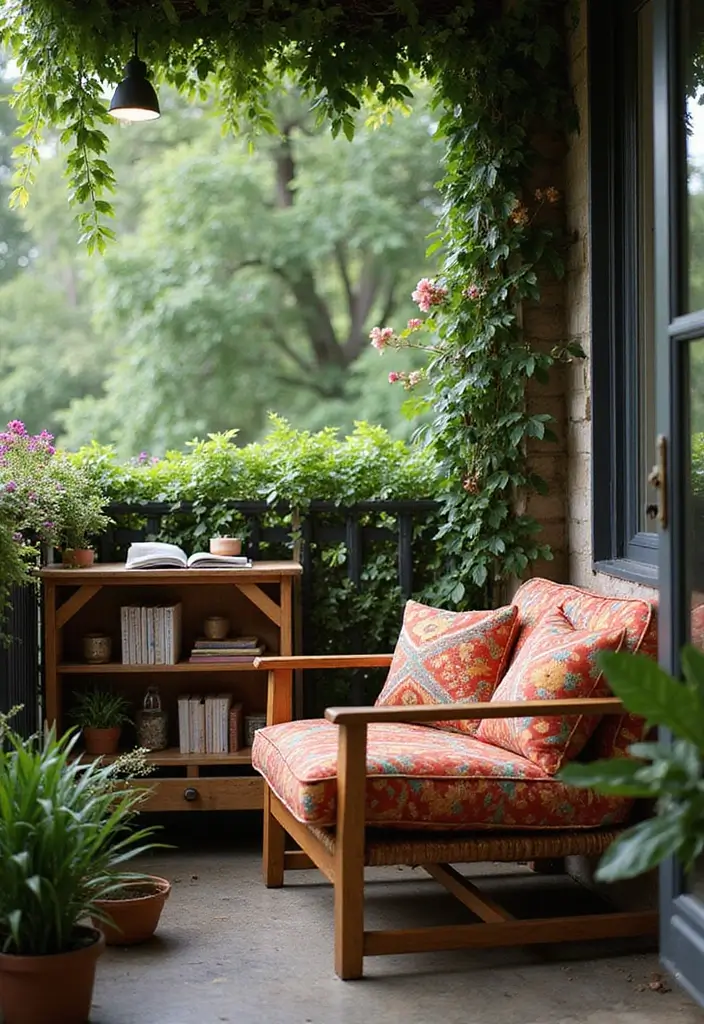 29 First Floor Balcony Ideas That Feel Elegant & Breezy 20 29 First Floor Balcony Ideas That Feel Elegant & Breezy - 20. Cozy Reading Corner