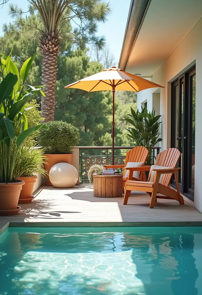 29 First Floor Balcony Ideas That Feel Elegant & Breezy 25 29 First Floor Balcony Ideas That Feel Elegant & Breezy - 25. Water-Friendly Décor