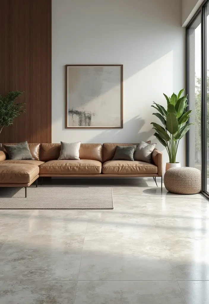 29 Floor Designs That Transform Any Room Into Chic Spaces 17 29 Floor Designs That Transform Any Room Into Chic Spaces - 17. Innovative Poured Floors