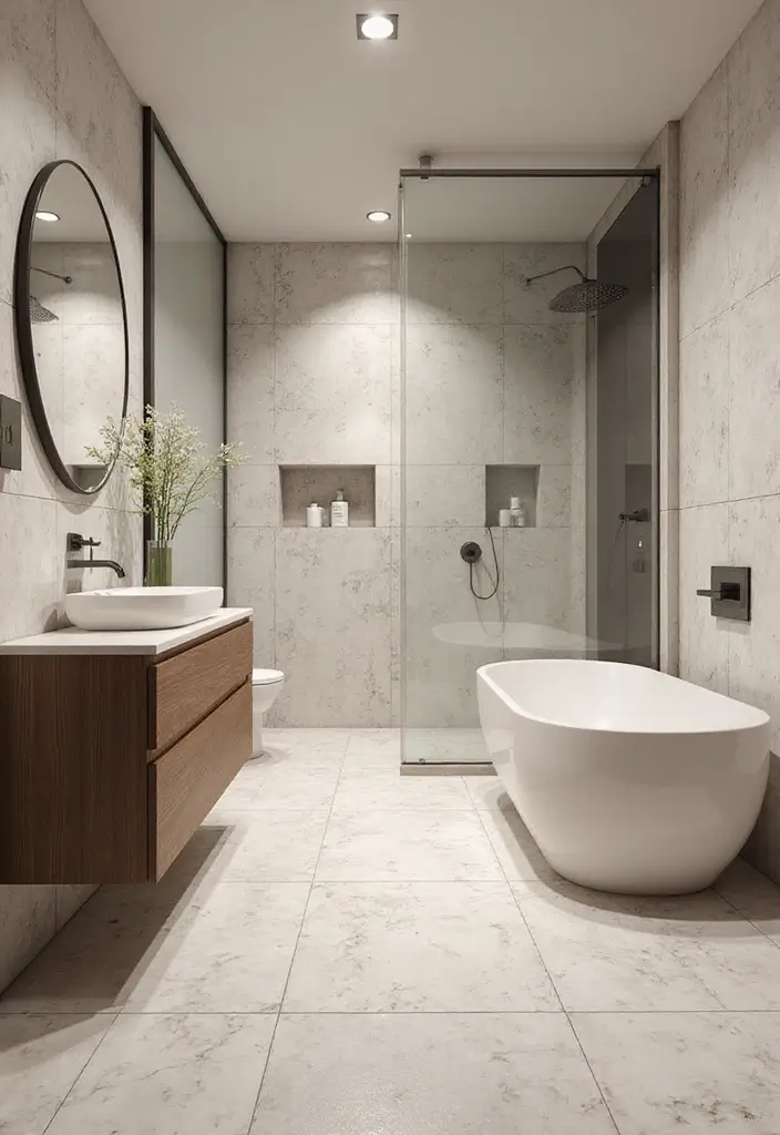 29 Floor Designs That Transform Any Room Into Chic Spaces 5 29 Floor Designs That Transform Any Room Into Chic Spaces - 5. Elegant Porcelain Tiles