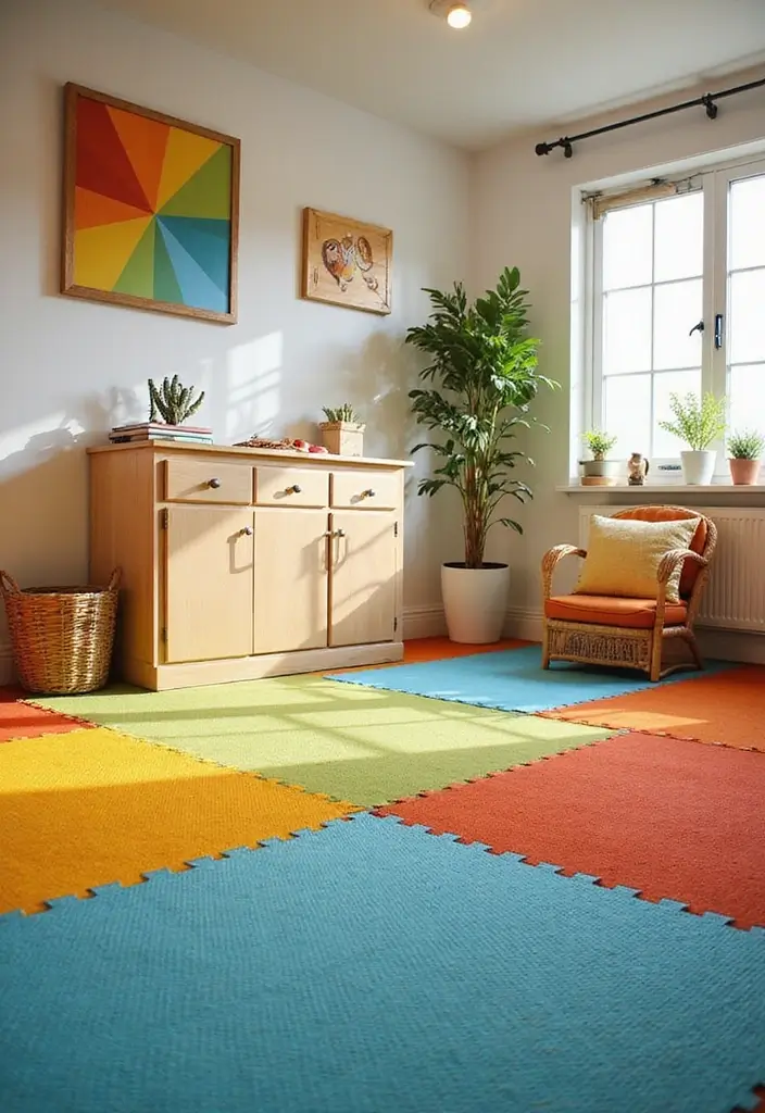29 Floor Ideas That Inspire Every Room In The House 21 29 Floor Ideas That Inspire Every Room In The House - 21. Soft Rubber Flooring