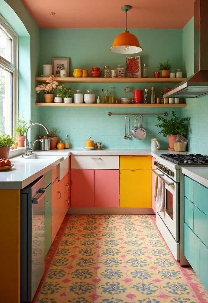29 Floor Ideas That Inspire Every Room In The House 4 29 Floor Ideas That Inspire Every Room In The House - 4. Linoleum Love