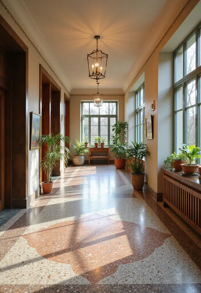 29 Floor Ideas That Inspire Every Room In The House 9 29 Floor Ideas That Inspire Every Room In The House - 9. Terrazzo Flooring Revival
