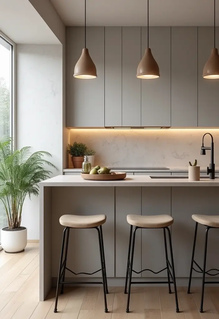 29 Floor Seating Ideas That Make Small Spaces Work 13 29 Floor Seating Ideas That Make Small Spaces Work - 13. Soft Cushioned Bar Stools