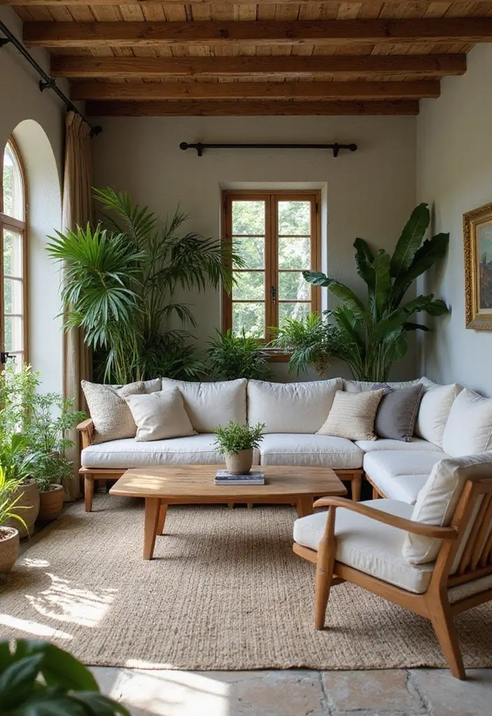 29 Floor Seating Ideas That Make Small Spaces Work 21 29 Floor Seating Ideas That Make Small Spaces Work - 21. Incorporate Floor Seating with Nature