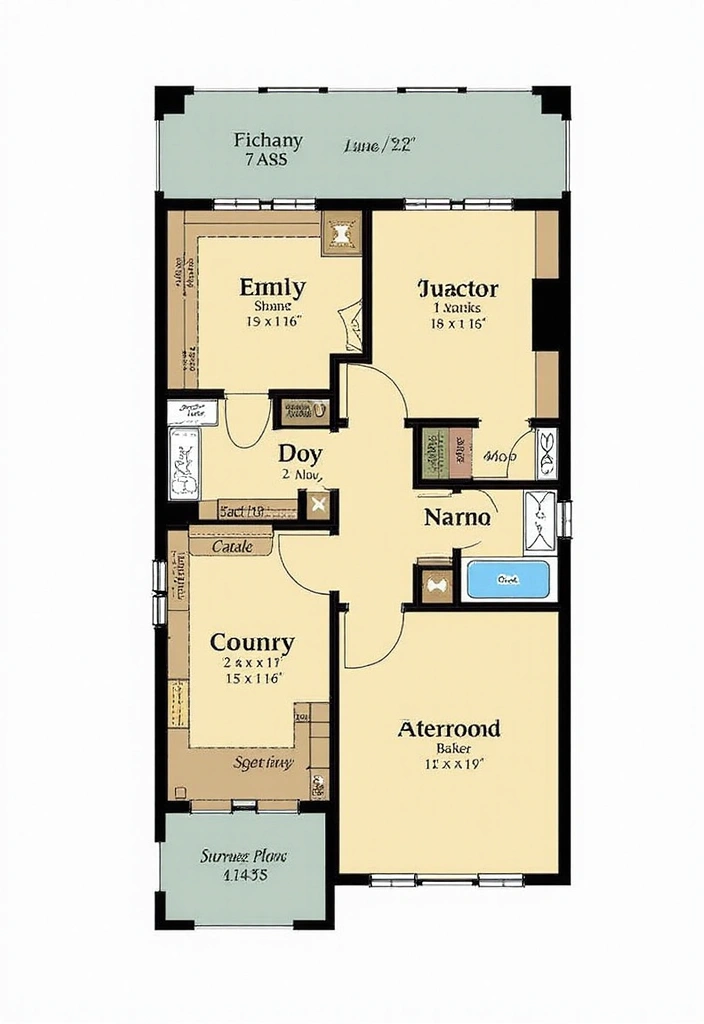 29 House Floor Plans 2 Story That Families Will Love 2 29 House Floor Plans 2 Story That Families Will Love - 2. The Family Nook